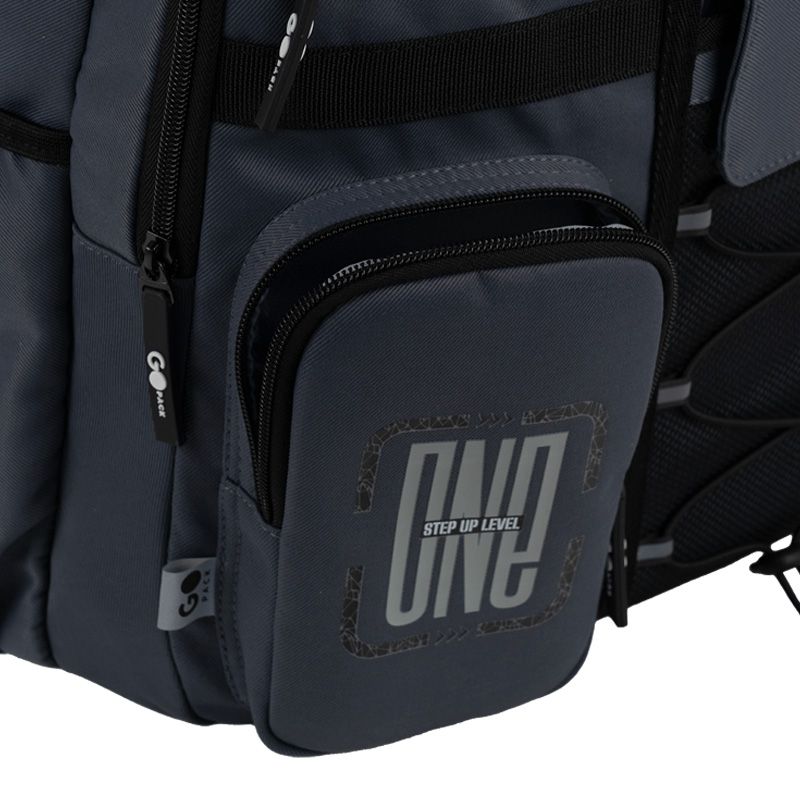 Рюкзак GoPack Education Teens 184 темно-сірий  фото 2