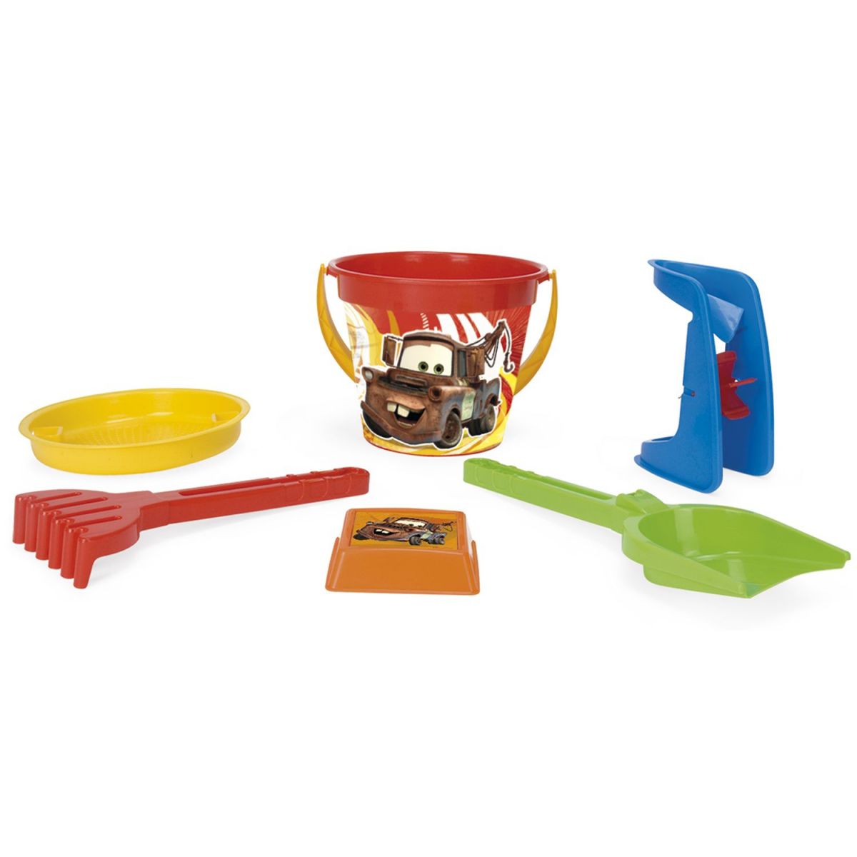 Набір для піску 6 ел.  - Тачки Disney  фото 2