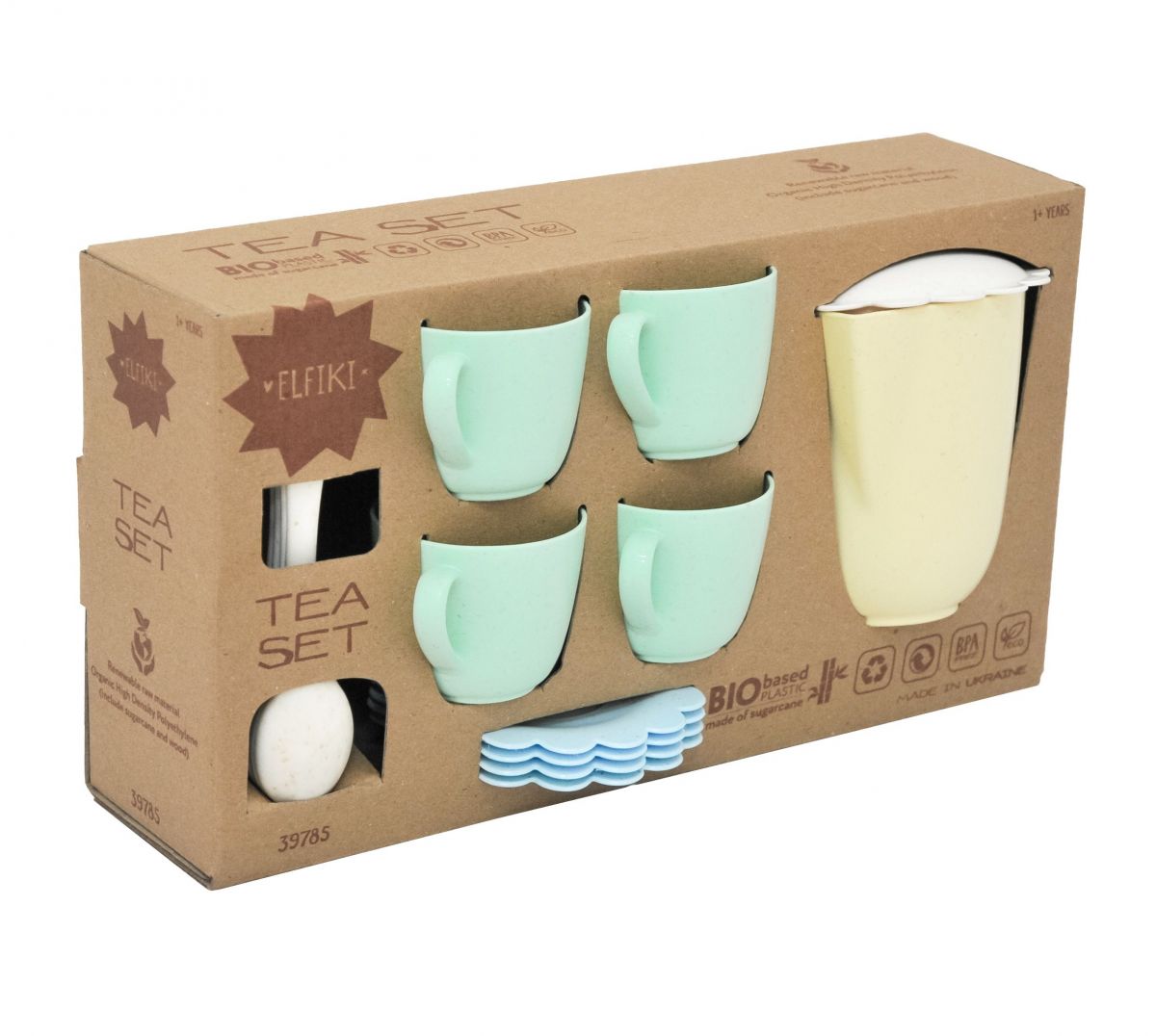 ECO Набір чайний, екологічний "Час для чаю"  фото 2