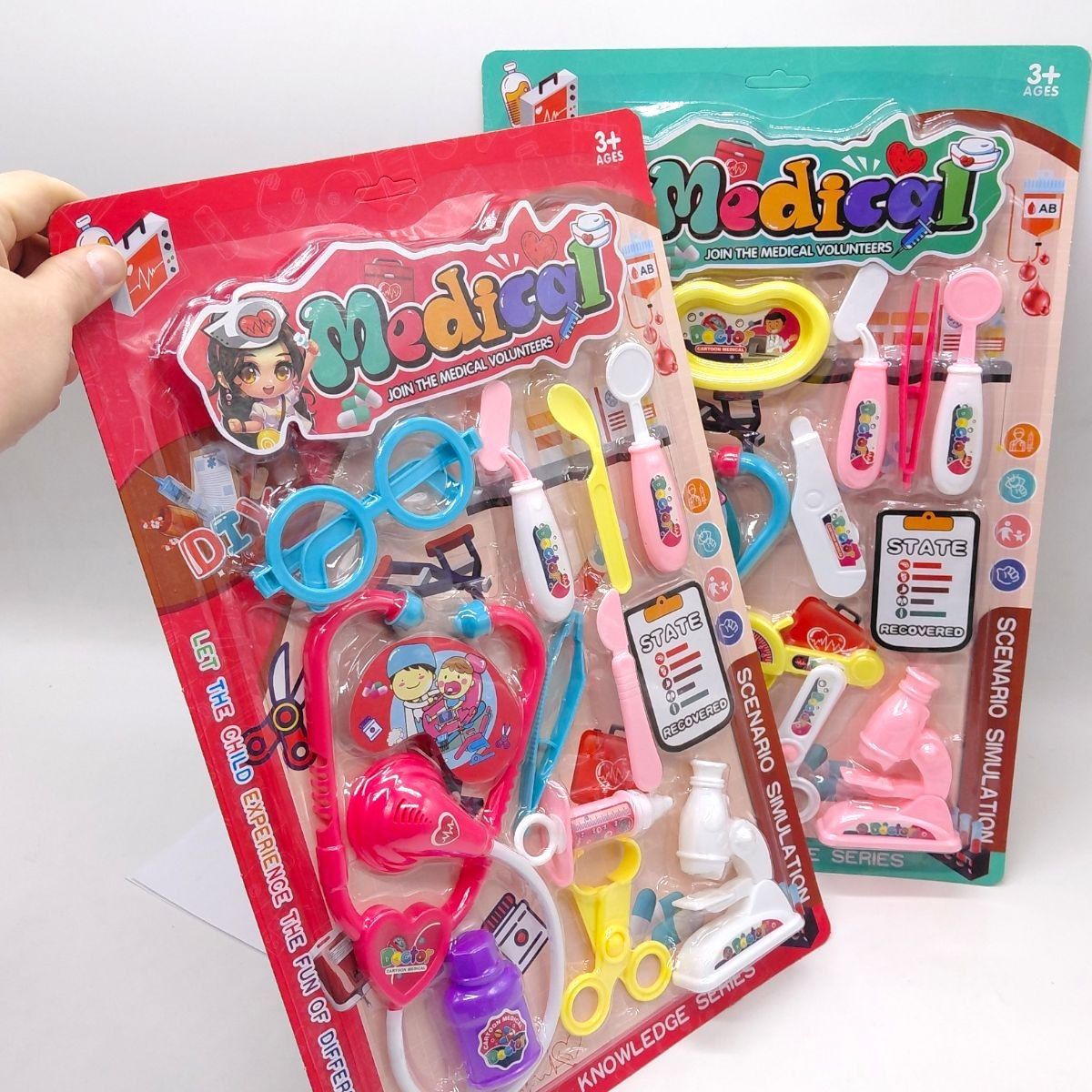 Врач набор на планшетке (Бирюзовый)  фото 2