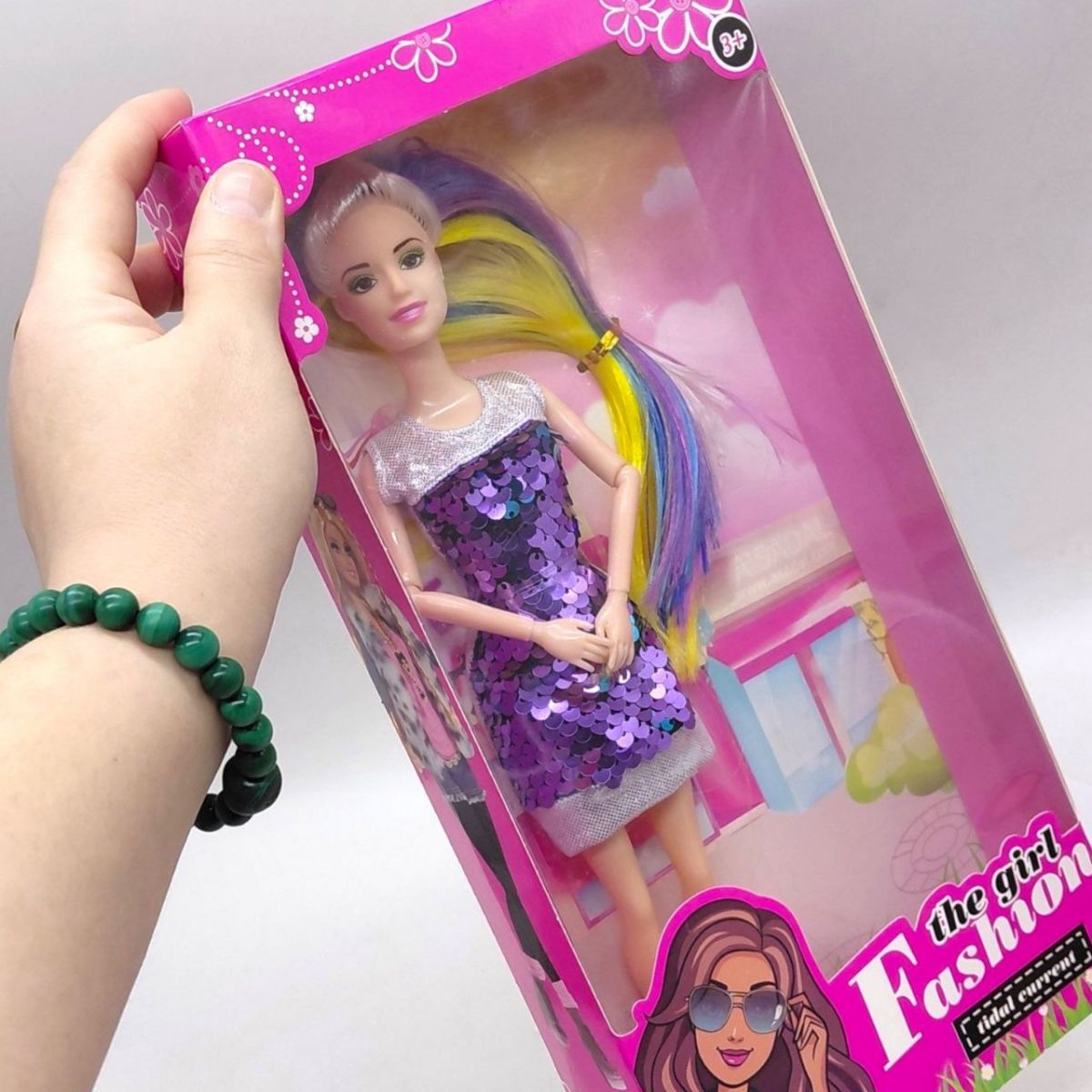 Лялька в сукні з паєтками (БУЗКОВА)  фото 2