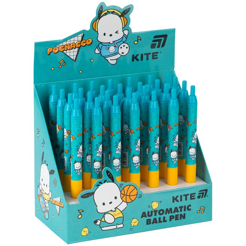 Ручка кулькова автоматична PC, синя  фото 2