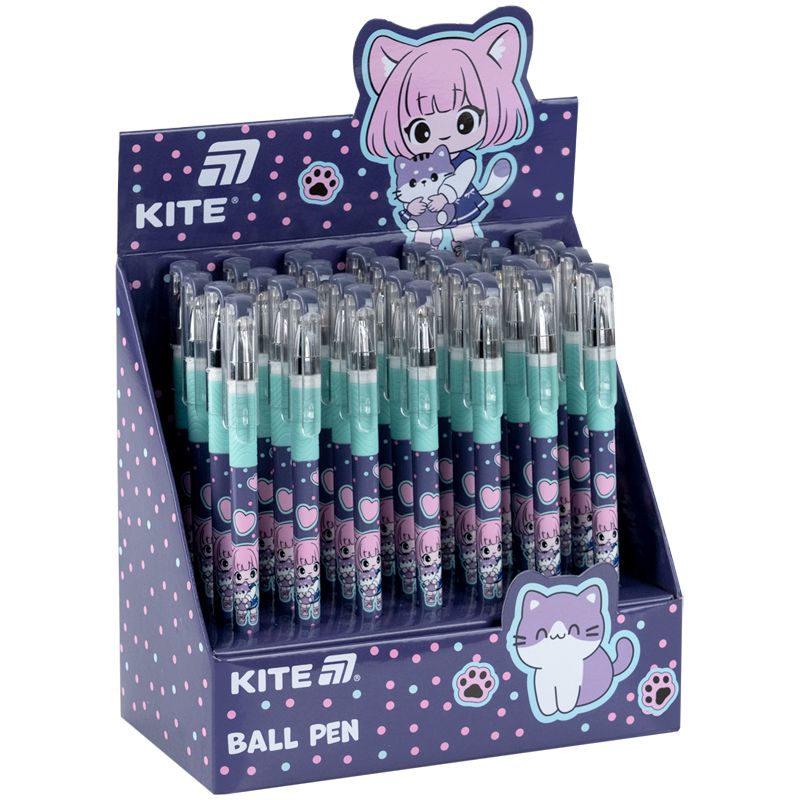 Ручка кулькова Be Friends, синя  фото 2