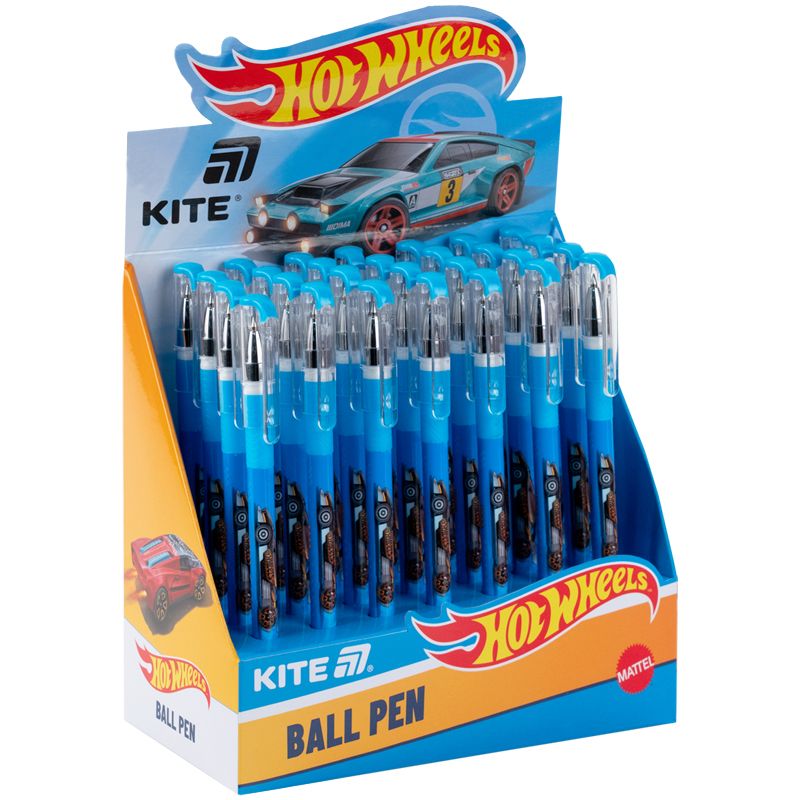 Ручка кулькова HW, синя  фото 2