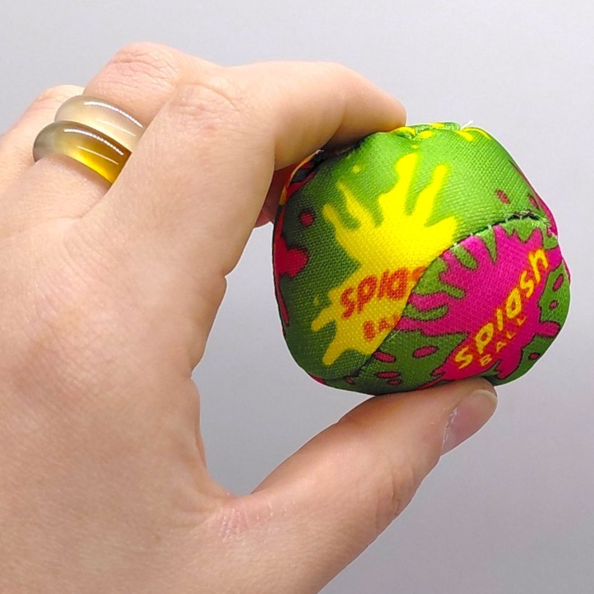 Пластикова рогатка, мʼякі мʼячики (ПОМАРАНЧЕВА)  фото 2