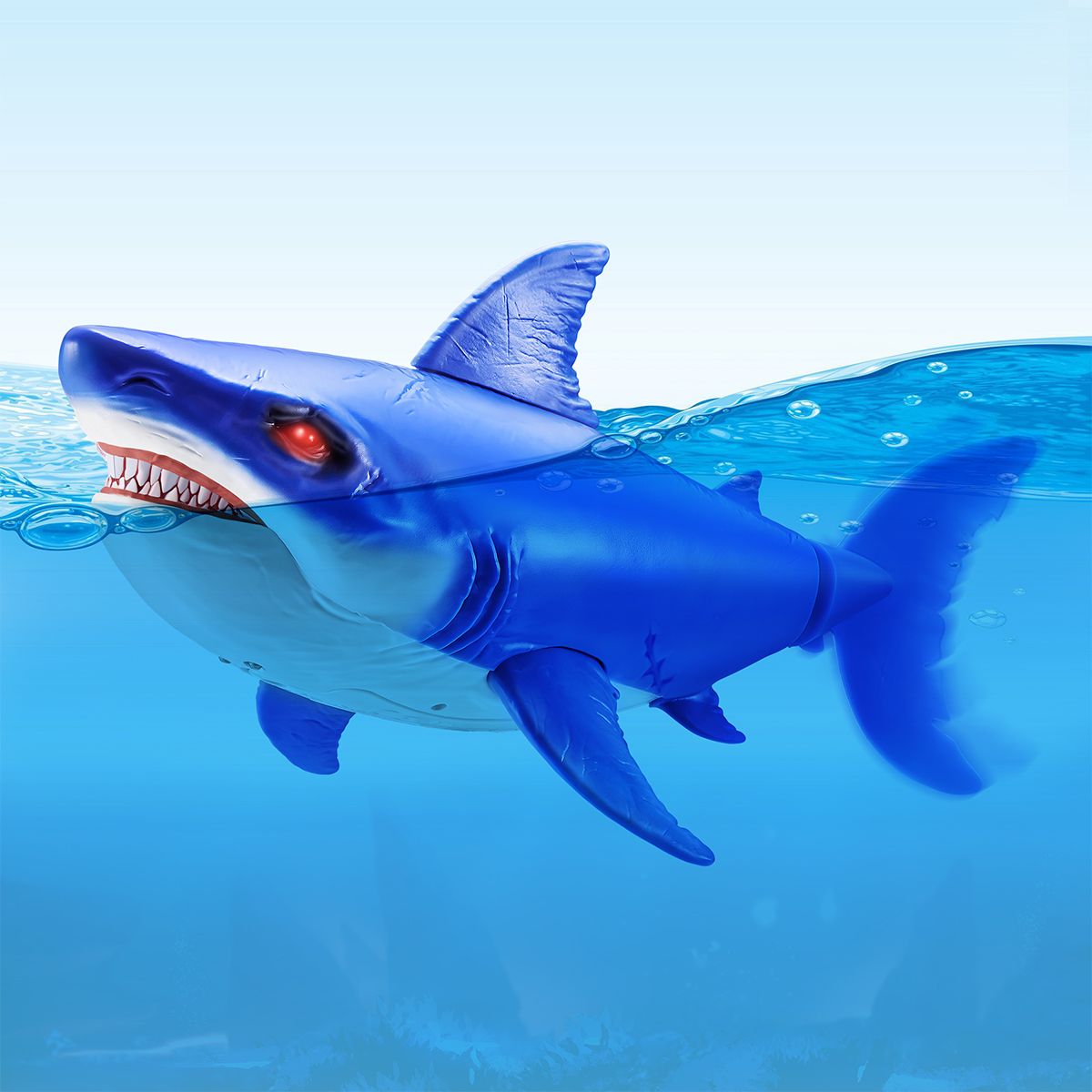 Интерактивный игровой набор Robo Alive – Глубоководный сюрприз.  Большая белая акула  фото 2