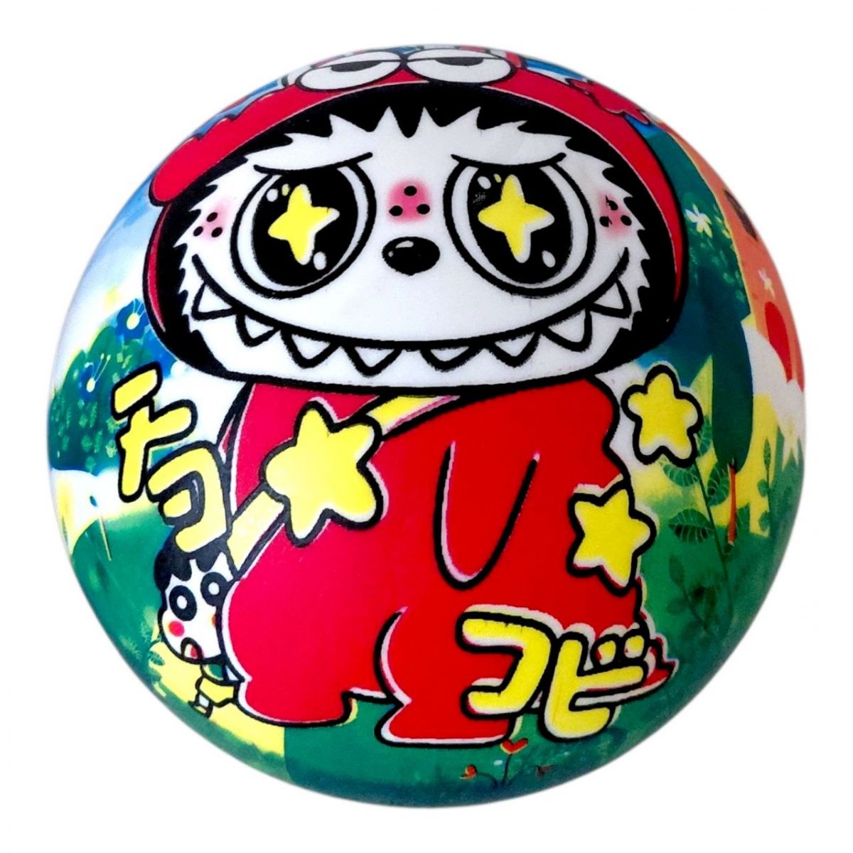 Мʼяч гумовий, 9", 60 грам (мікс видів)  фото 2