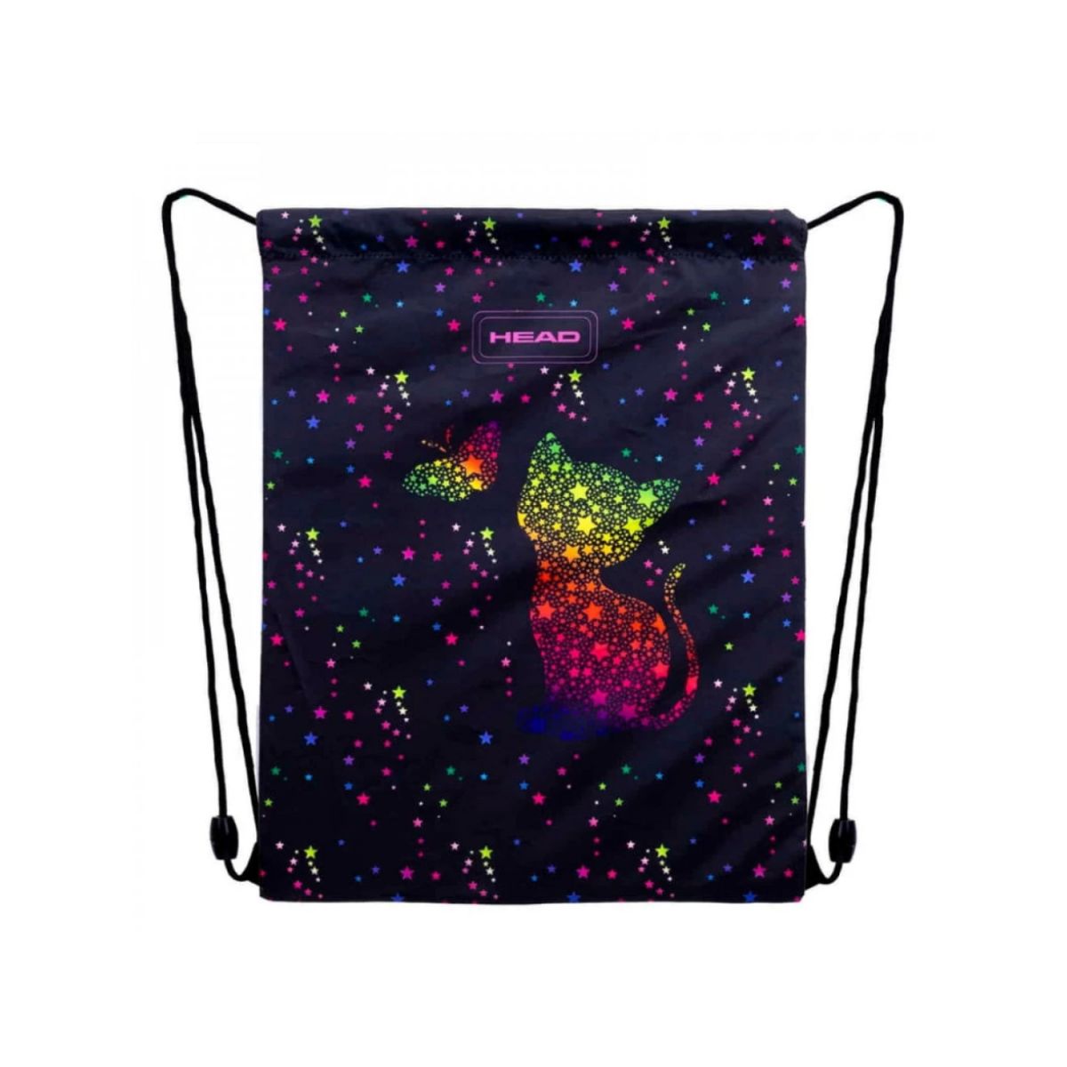 Сумка для взуття HEAD, AD1 RAINBOW KITTY з золотистим ефектом  фото 2