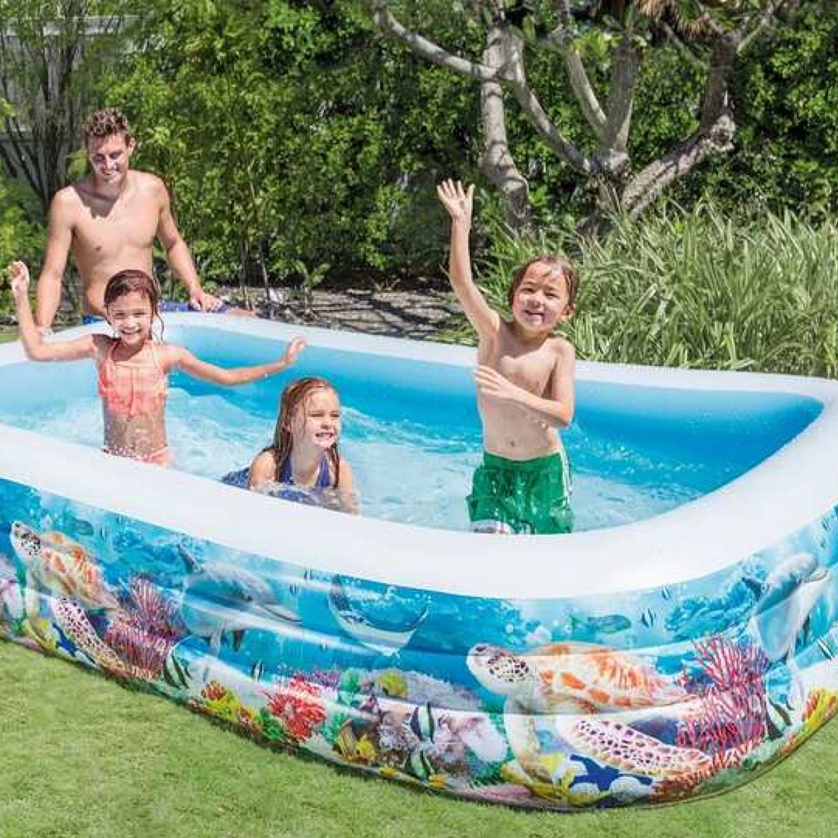 Басейн "Тропічний риф" в коробці р. 305x183x56 см  фото 2