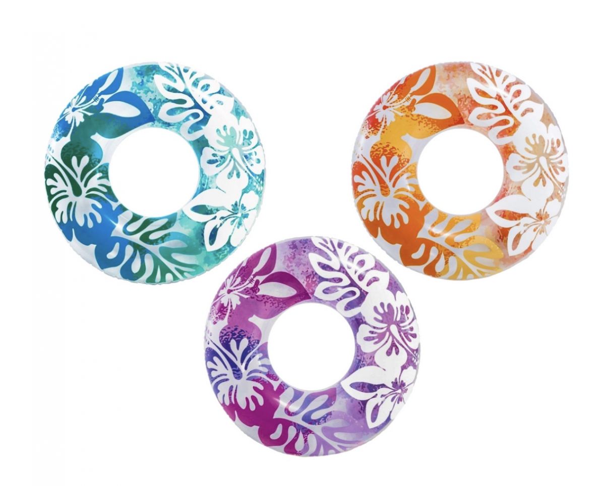 Детский надувной круг (РОЗОВЫЙ) от 9 лет  фото 2