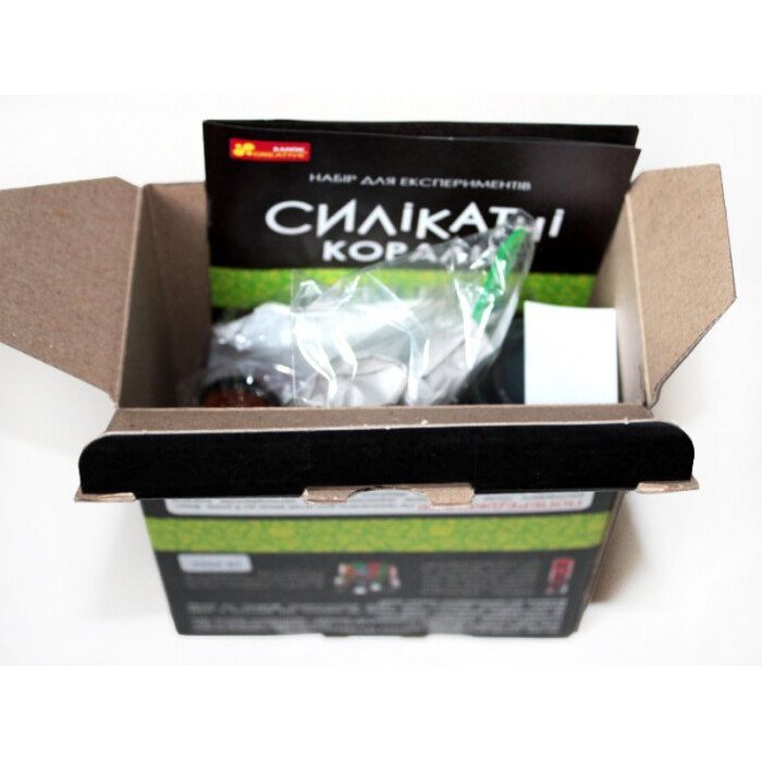 Набір для експериментів.  Силікатні корали  фото 2