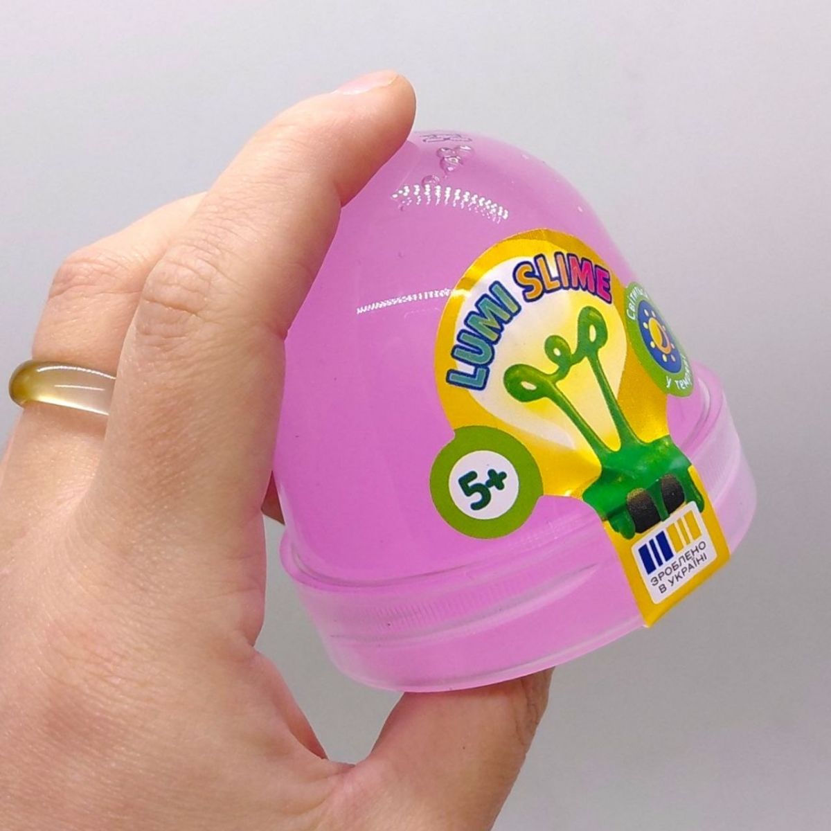 Іграшка-антистрес (слайм) Lumi Slime, 120 мл (мікс видів)  фото 2