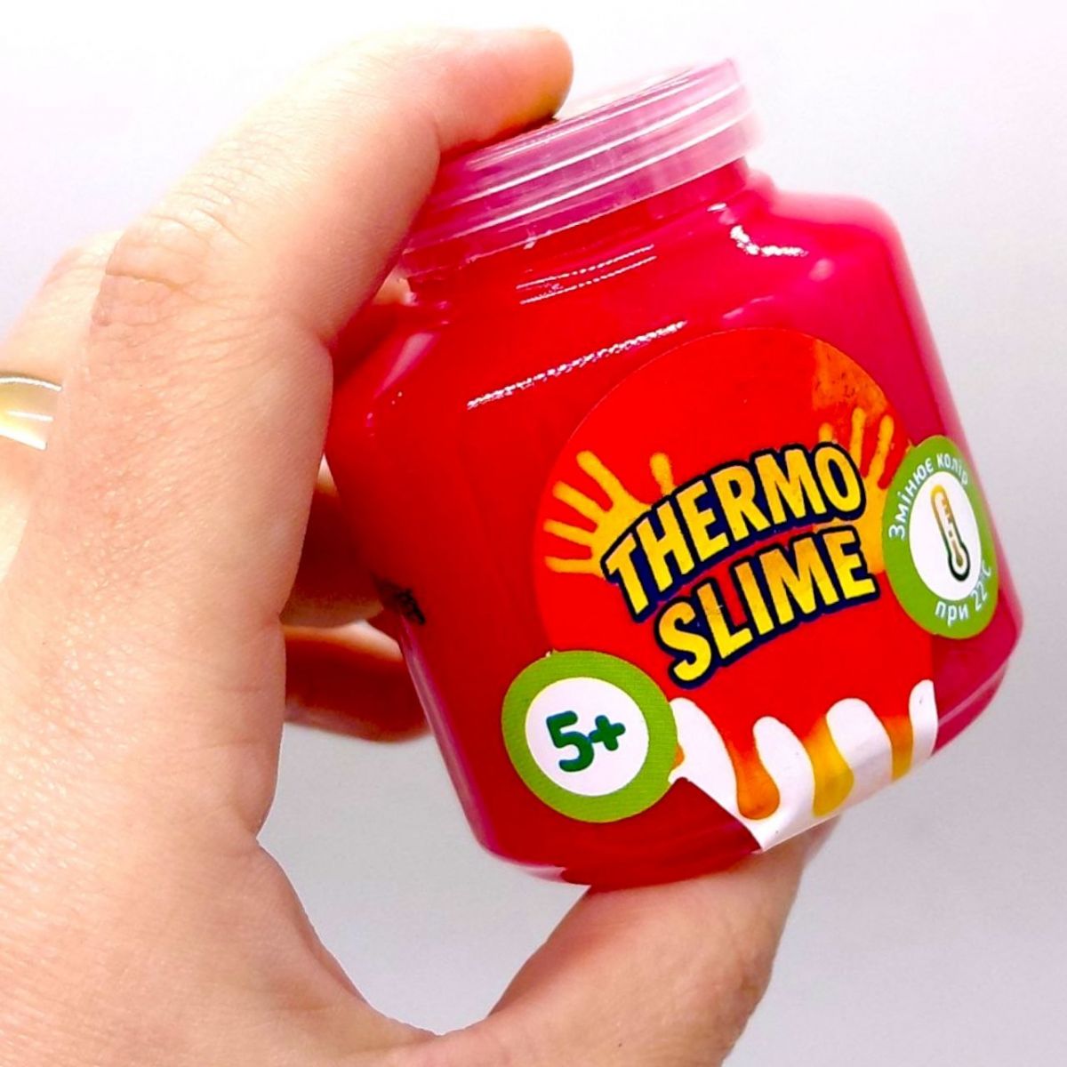 Іграшка-антистрес (слайм) Slime Thermo Fun, 95 мл (мікс видів)  фото 2