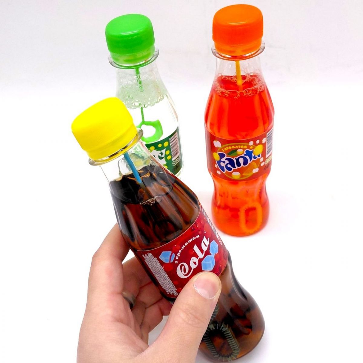 Мыльные пузыри с ароматом "Fanta" 200 мл  фото 2