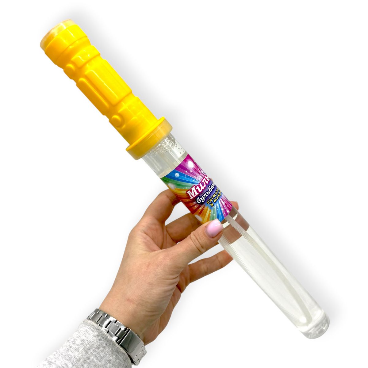 Мильні бульбашки "Меч" люмінесцентний  фото 2