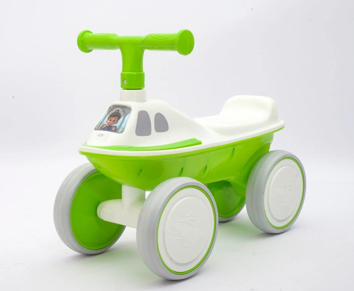 Велобіг JOY 4-х колісний (колеса PU, рама пластик, озвучування та підсвічування)  фото 2