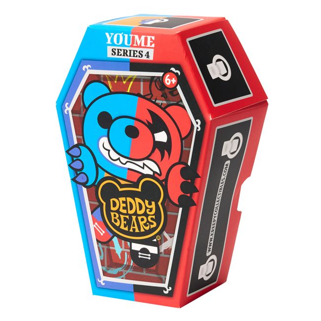 Плюшева колекційна іграшка "DEDDY BEARS" SERIES 4 (ЧЕРВОНО-СИНІЙ)  фото 2