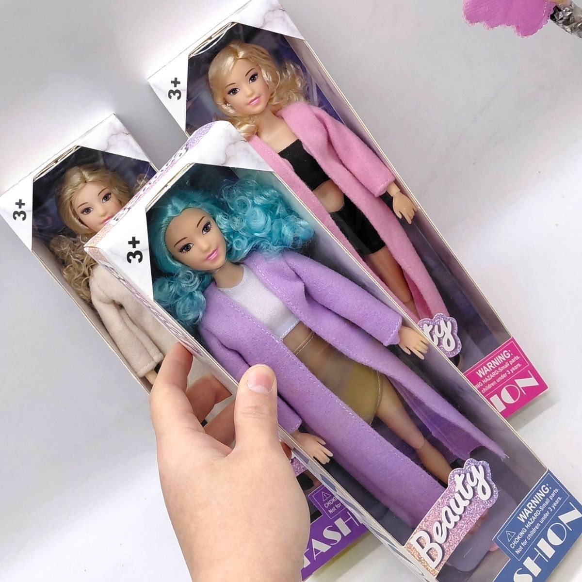 Лялька в пальто ""Fashion Beauty" 29см (БУЗКОВА)  фото 2