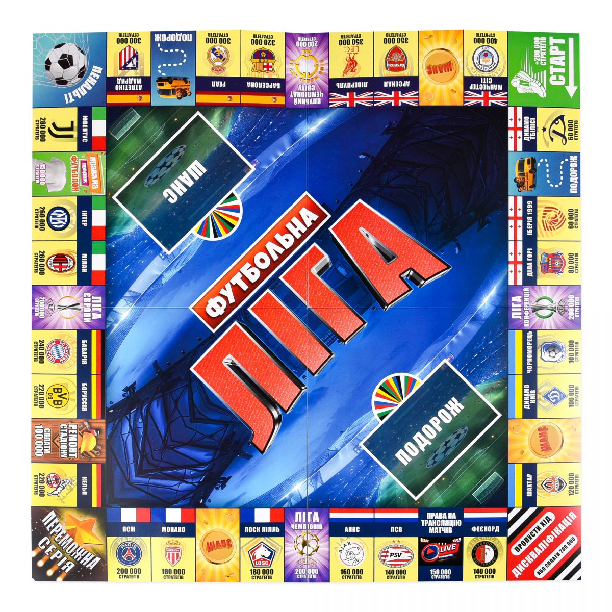 Настільна гра "Футбольна Ліга" (укр)  фото 2