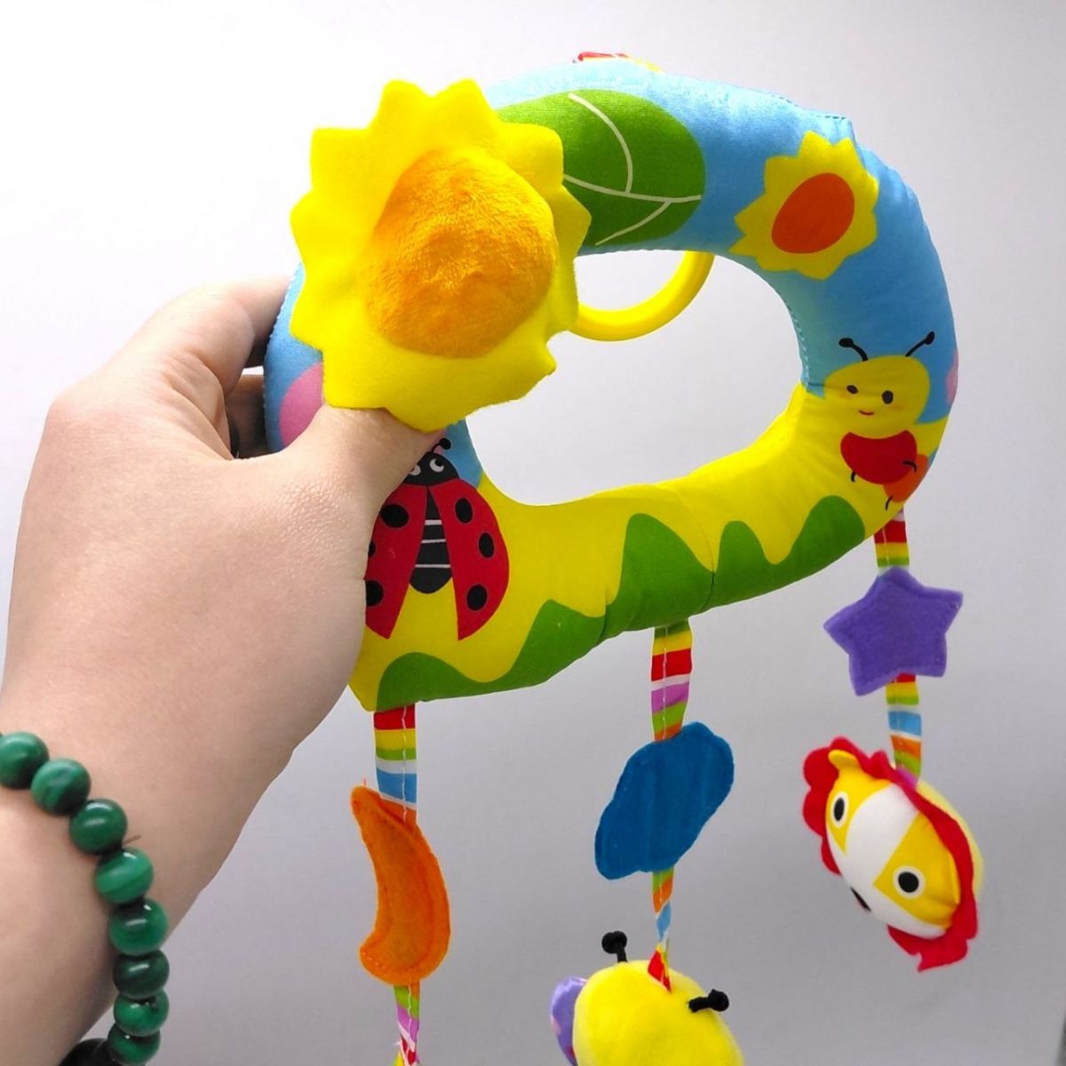 Мʼяке брязкальце-підвіска в пакеті (ВИД 2)  фото 2