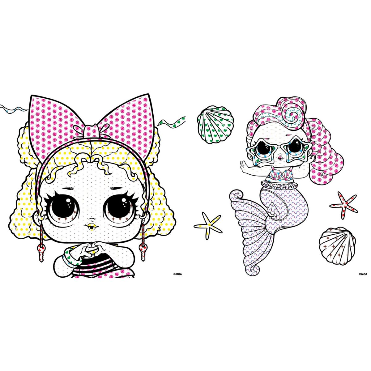 Водна розмальовка "L. O. L.  Surprize! Mermaid"  фото 2