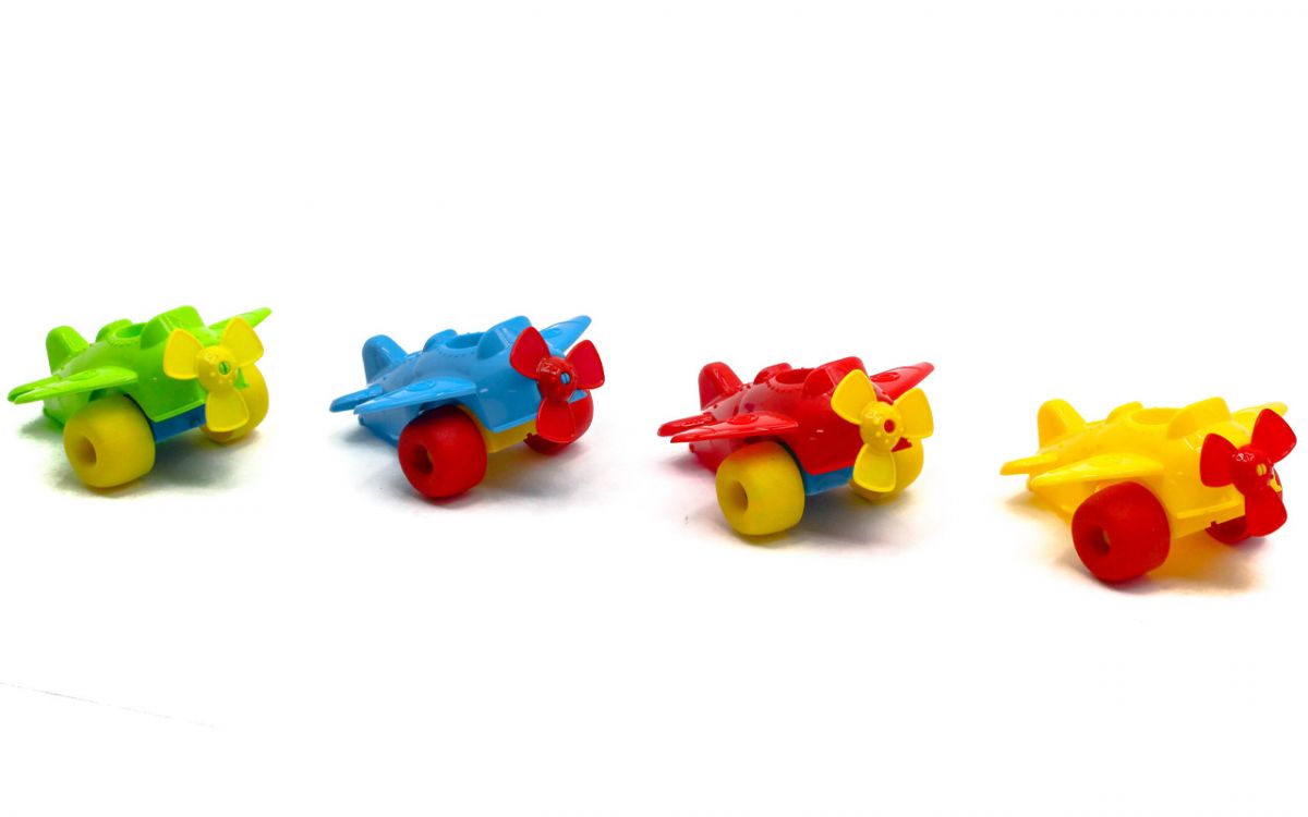 Каталка-конструктор "Mega Літачок" (ЗЕЛЕНИЙ)  фото 2