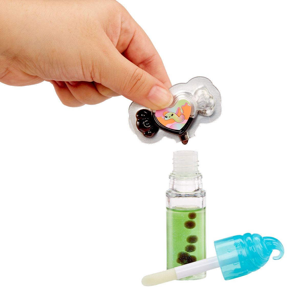 Ігровий набір з лялькою та блиском для губ YUMMILAND (ЯМІЛЕНД) SS – САША САУЕРВОРМС  фото 2