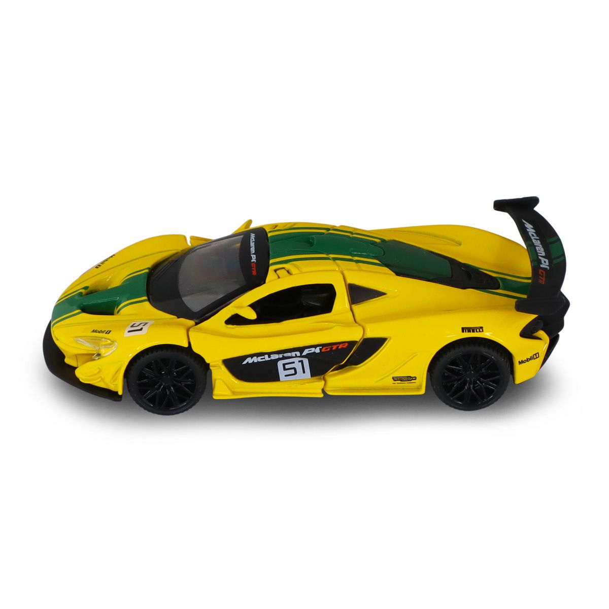 Автомодель – MCLAREN P1 (желтый, 1:43)  фото 2