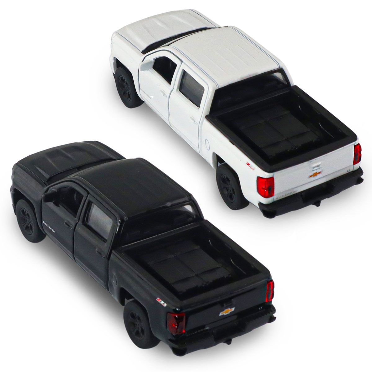 Автомодель - CHEVROLET SILVERADO 2017 (ЧЕРНЫЙ)  фото 2