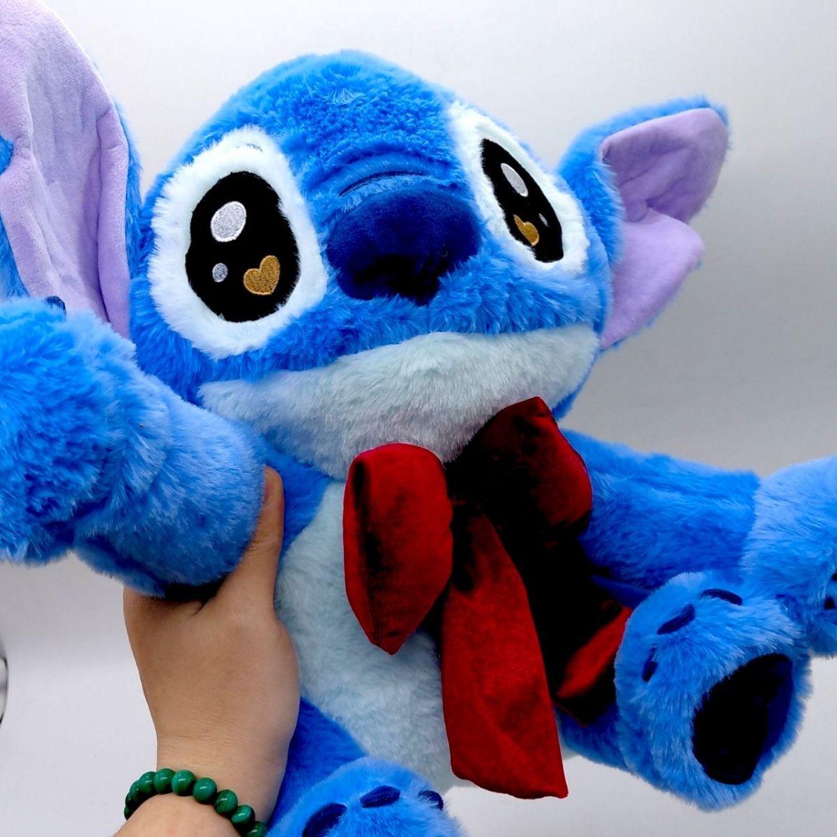 МЯГКАЯ ПЛЮШЕВАЯ ИГРУШКА "СТИЧ С БАНТОМ" 32 СМ  фото 2