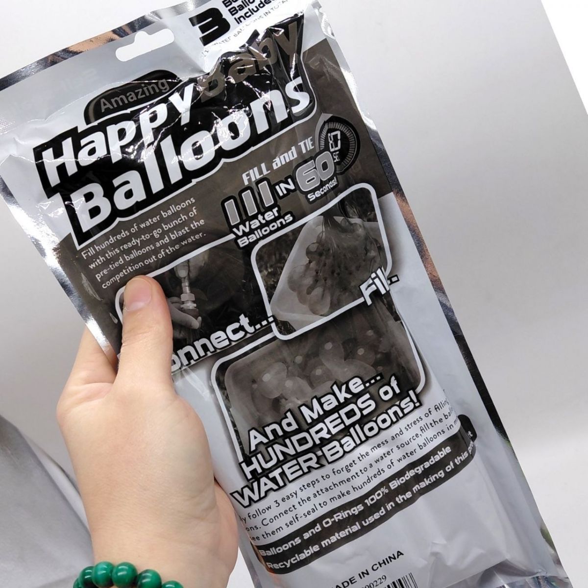 ИГРОВЫЙ НАБОР ВОДЯНЫХ БОМБОЧЕК (111 ШТ)  фото 2