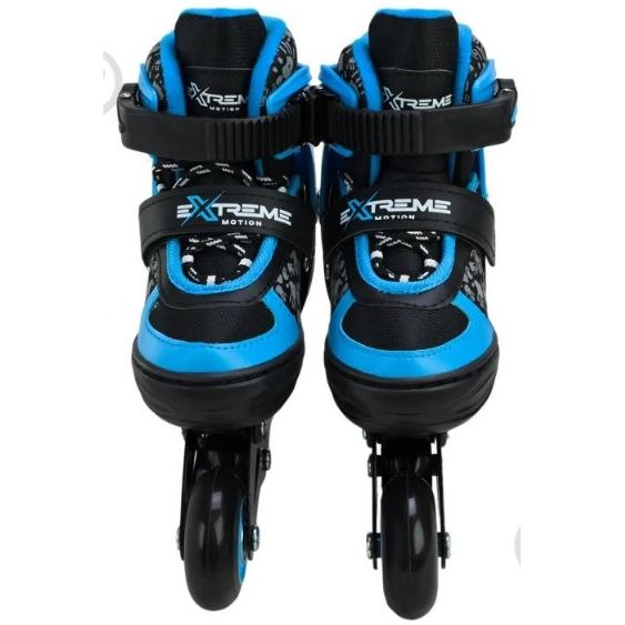 Роликові ковзани, розмір S (30-33) колеса PU 1 світло (у сумці 38*7*31 см)  фото 2