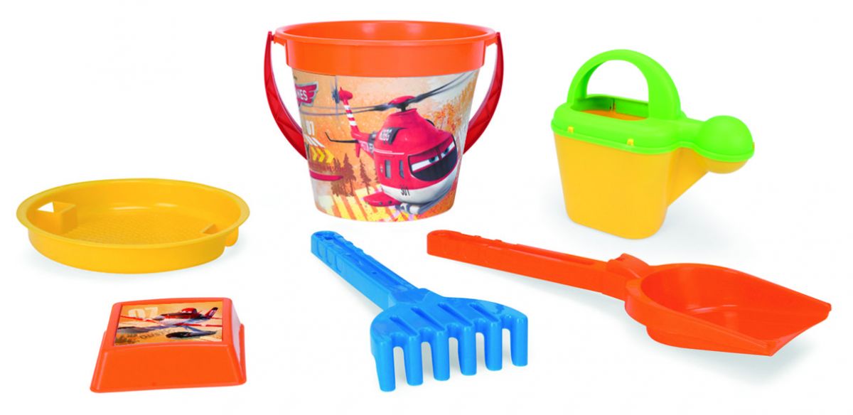 Набір для піску 6 елементів - Літачки Disney  фото 2