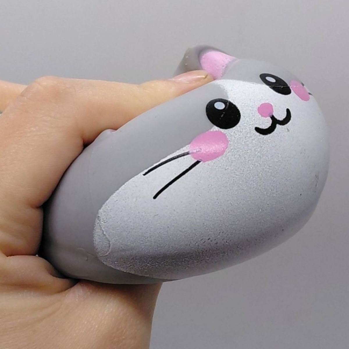 Антистрес піна "Кішечка" (СІРА)  фото 2