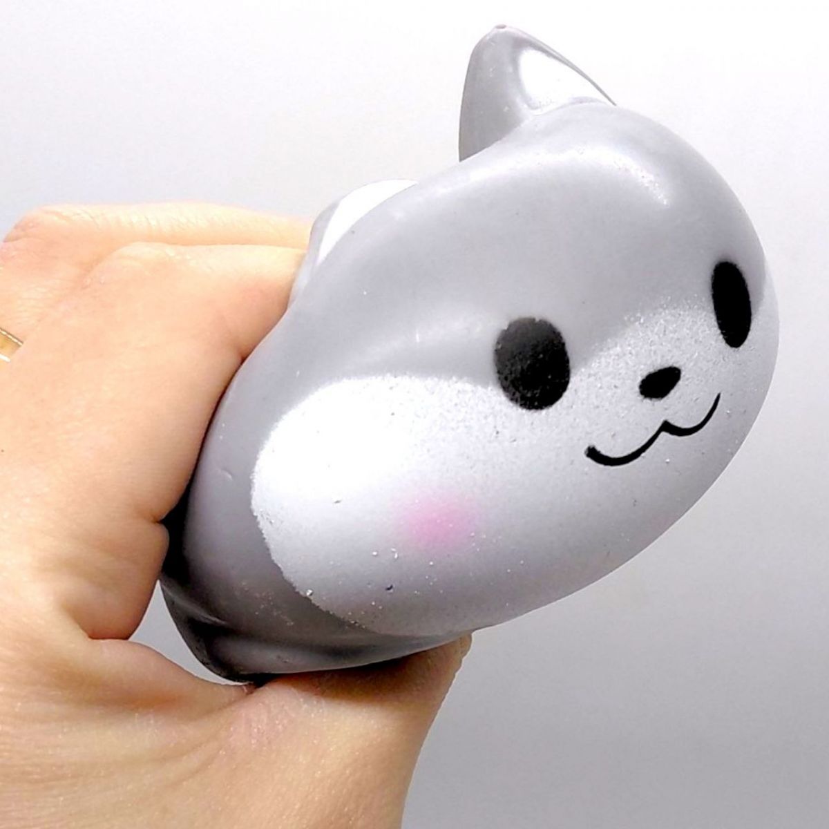 Антистрес піна "Собачка" (РОЖЕВА)  фото 2