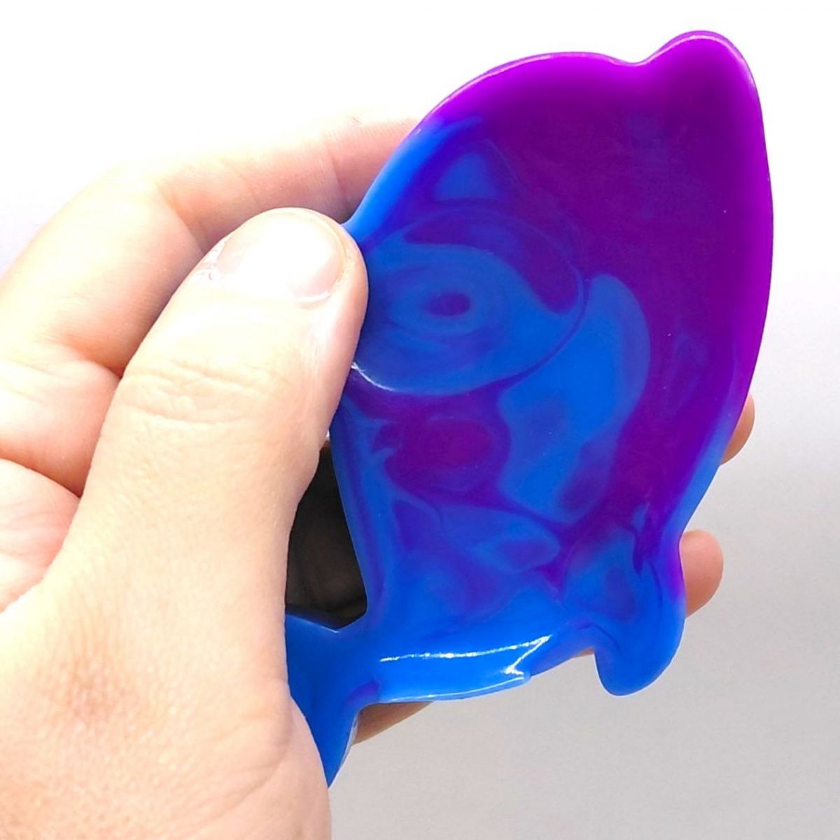 Антистрес таба сквіш "Дельфін" (БЛАКИТНО-ФІОЛЕТОВИЙ)  фото 2