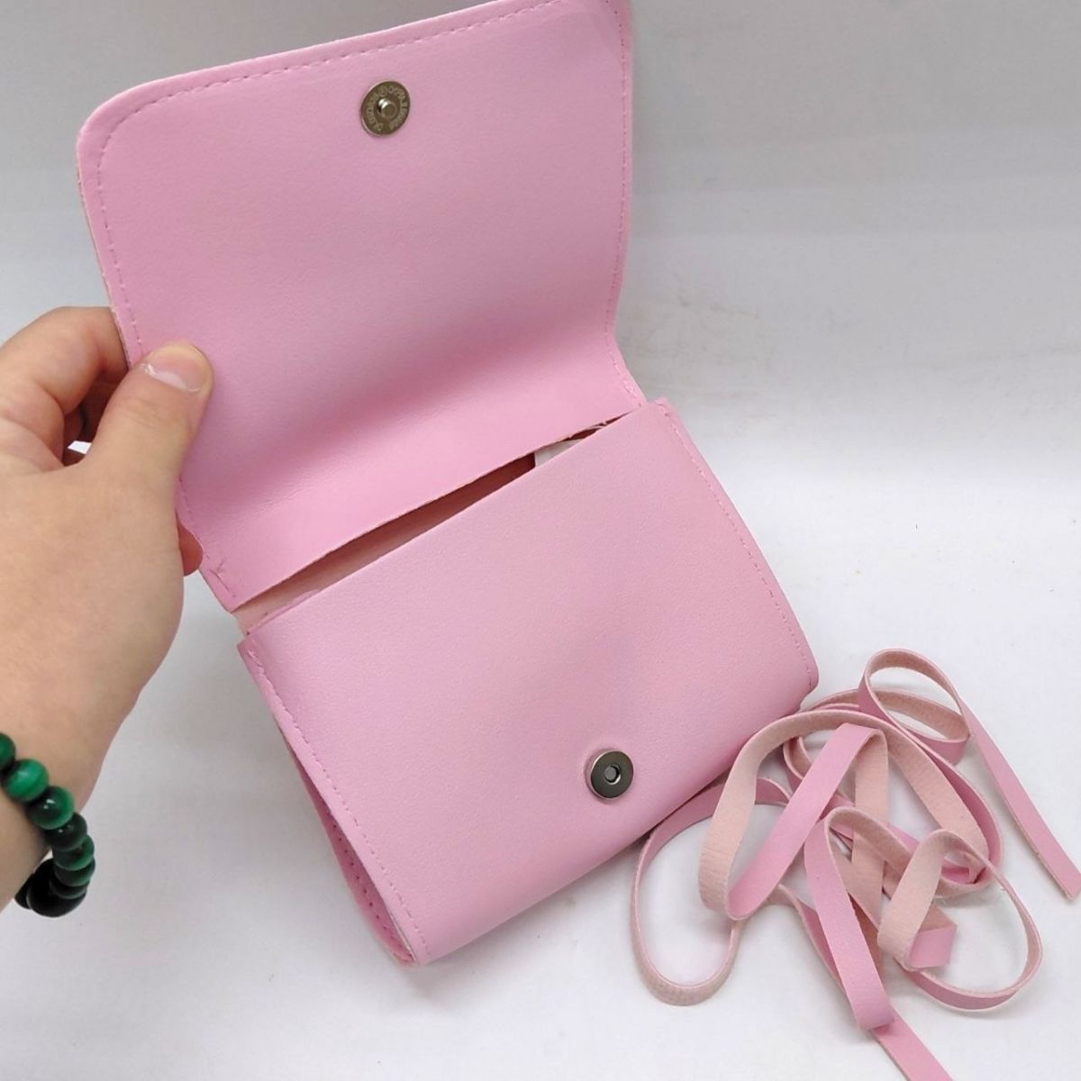 Сумочка детская "Цветной рог" (КРАСНАЯ)  фото 2