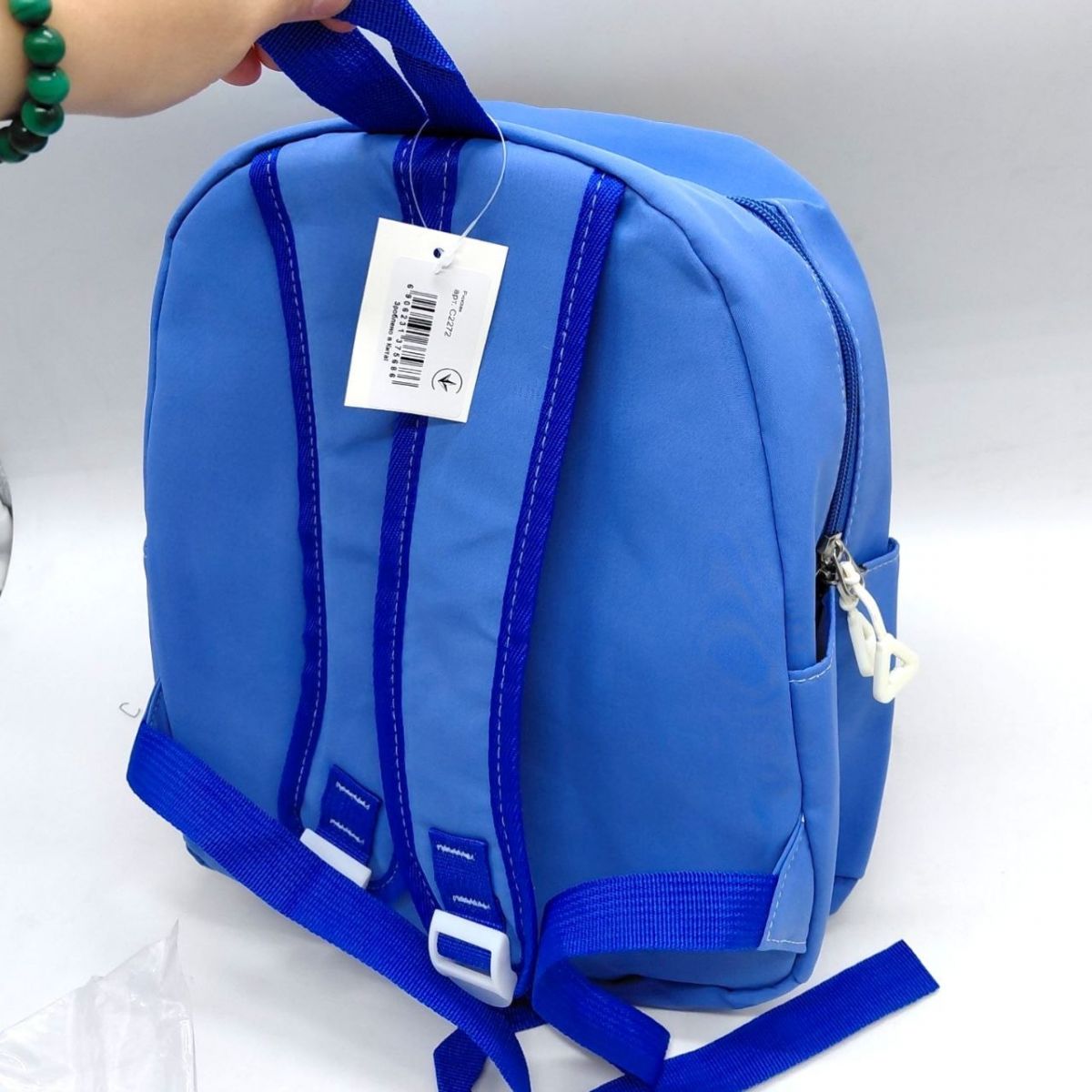 Рюкзак детский "Stitch/Стич" 34х12х26 см (ГОЛУБОЙ)  фото 2