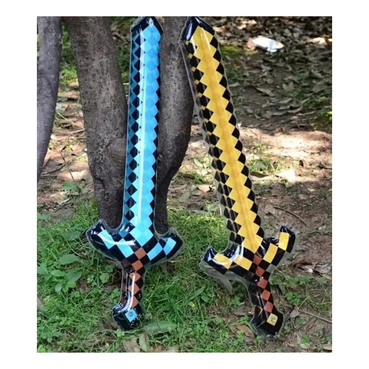 Надувная игрушка "Minecraft" Меч (ЖЕЛТЫЙ)  фото 2