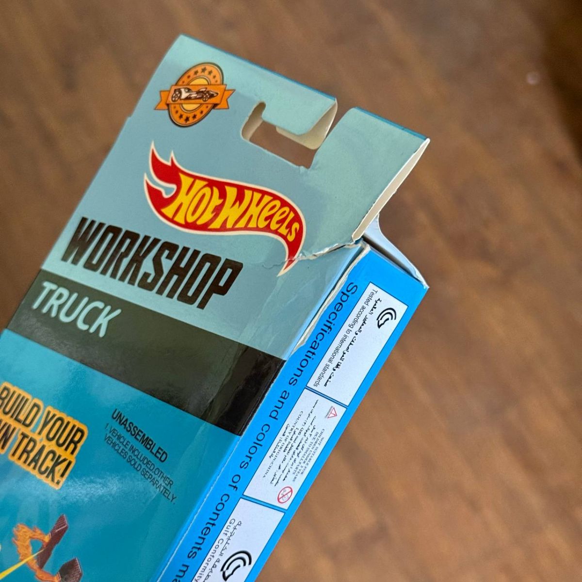 Уценка.  Трек з машинкою (метал 7 см) "Швидкість"  - Надорвана упаковка  фото 2