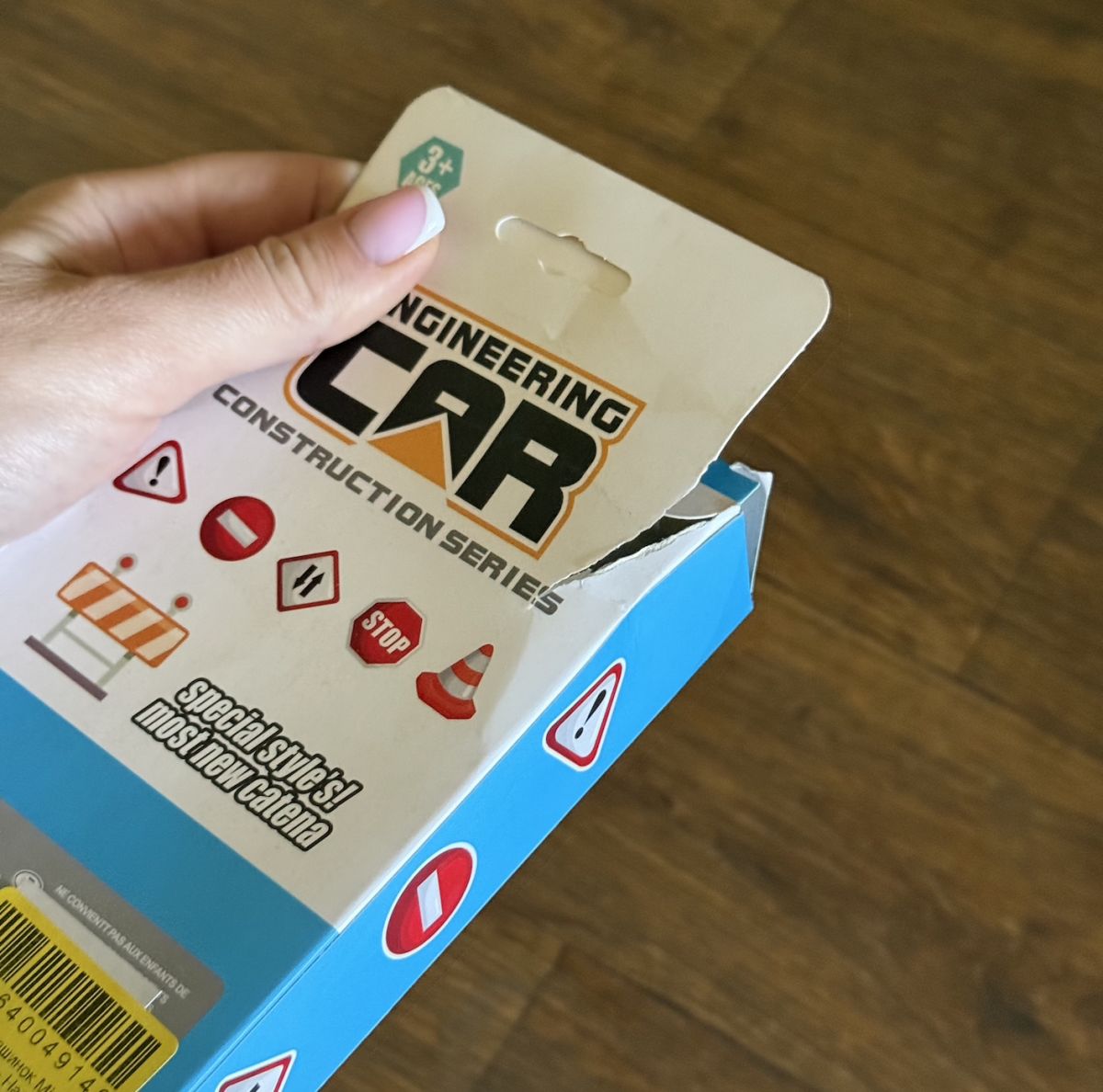 Уценка.  Набор машинок Городской строитель 6 см - Надорвана упаковка  фото 2