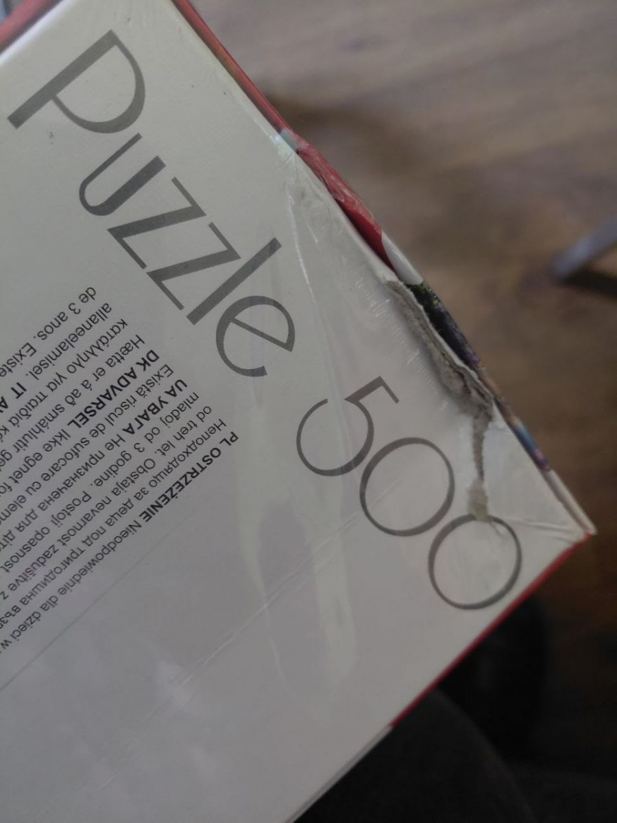 Уценка.  Пазлы "Афины", 500 элементов  - Надорвана коробка  фото 2