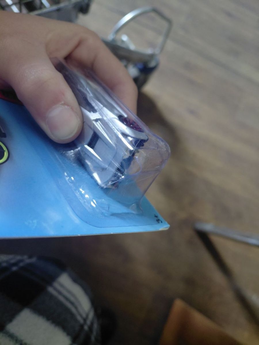 Уцінка.  Машина гоночна біла - Розбитий блістер  фото 2