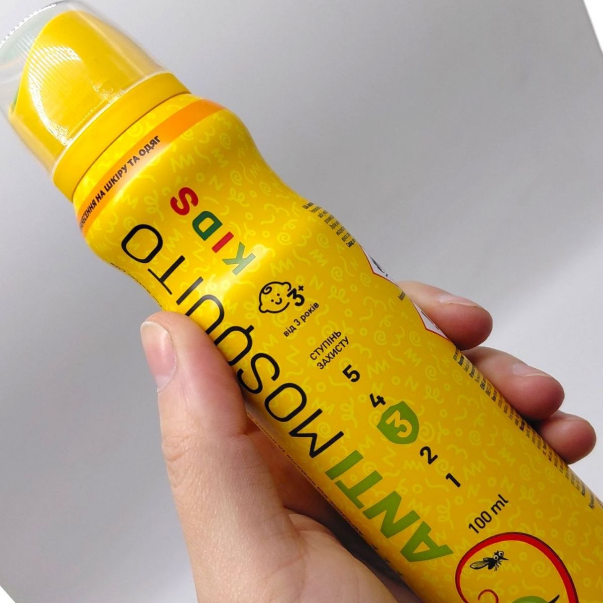 Аерозоль від комарів (та кровосисних комах) "Anti Mosquito" Для дітей від 3-х років, 100мл  фото 2