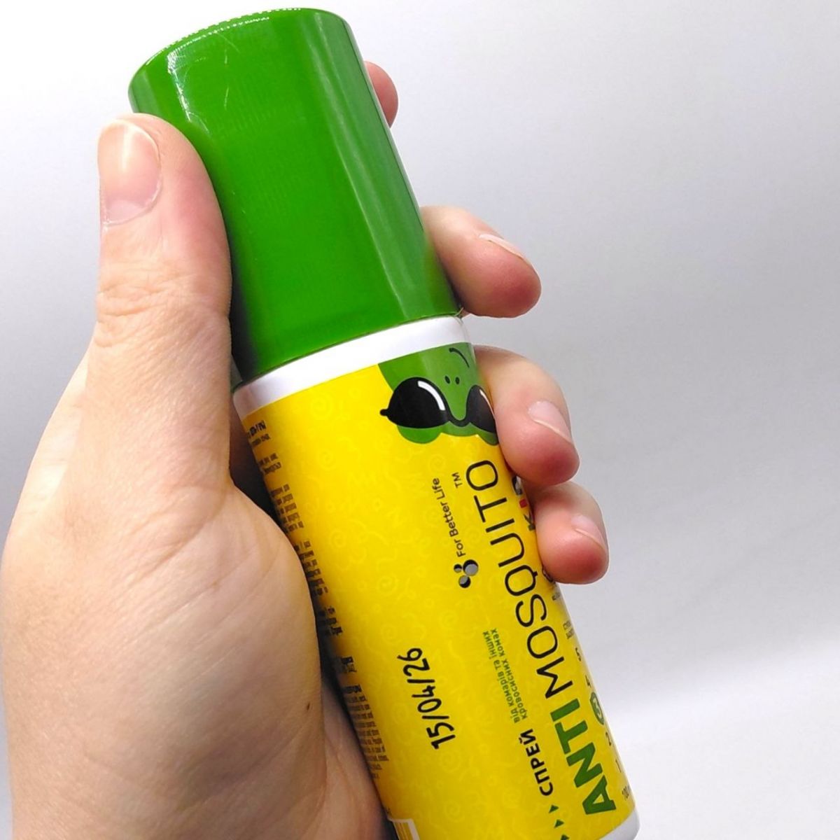 СПРЕЙ ВІД КОМАРІВ (ТА КРОВОСОСНИХ КОМАХ)  ДЛЯ ДІТЕЙ ВІД 3-Х РОКІВ ANTI MOSQUITO KIDS, 100МЛ  фото 2