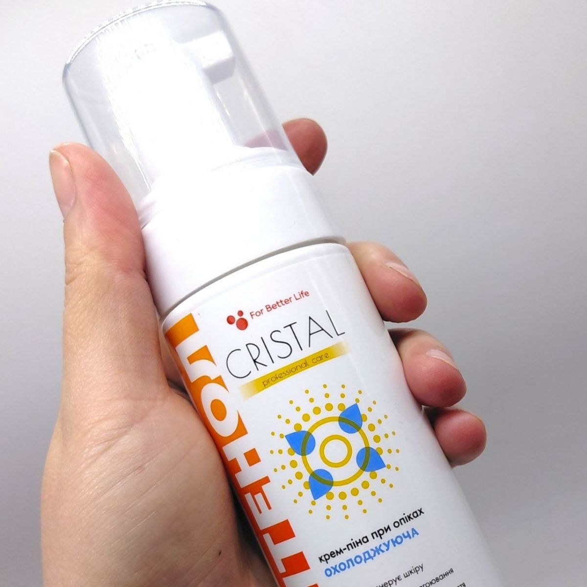 Пантенол з охолоджуючим ефектом Cristal 150мл  фото 2
