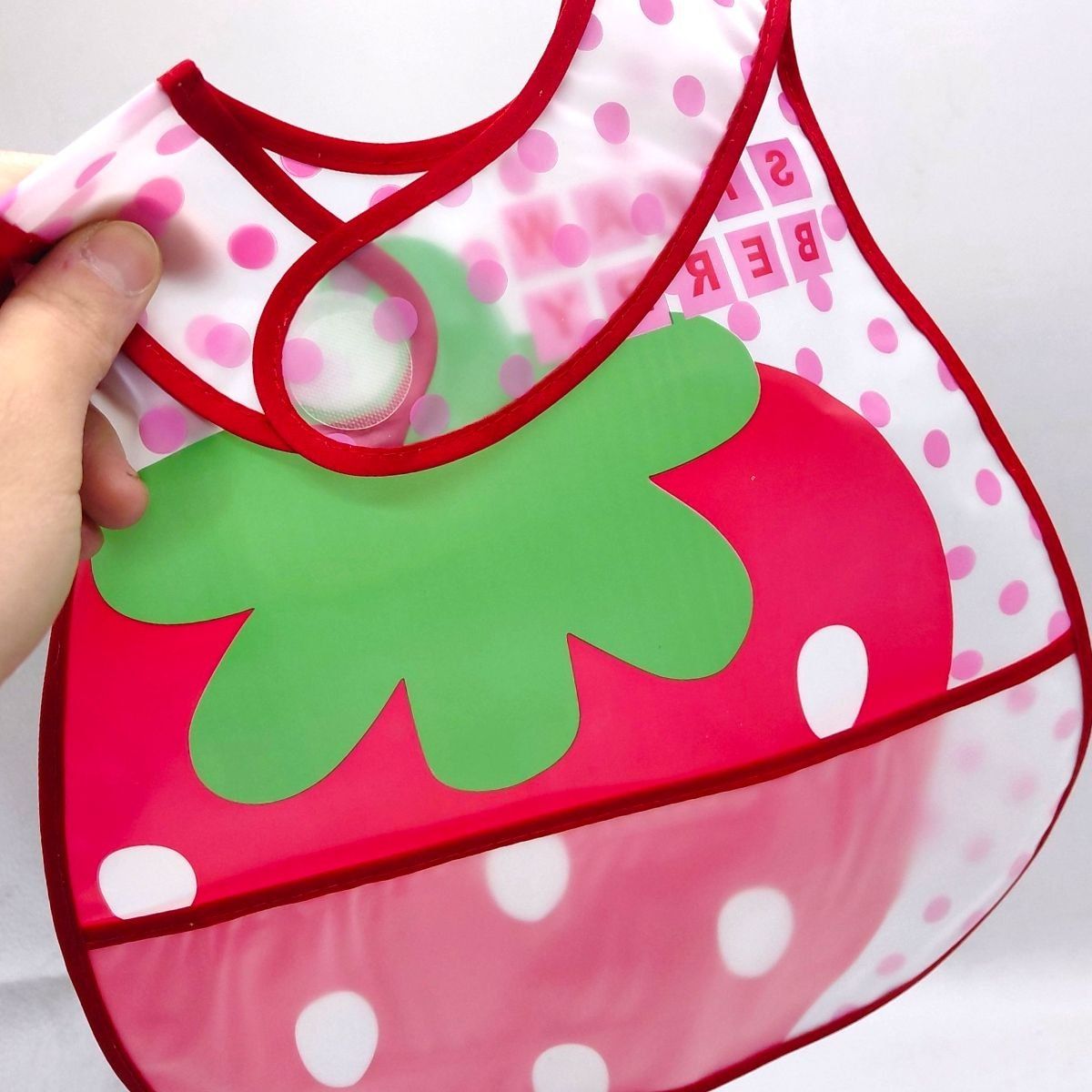 Слюнявчик клеенчатый на липучке (ПАНДА)  фото 2