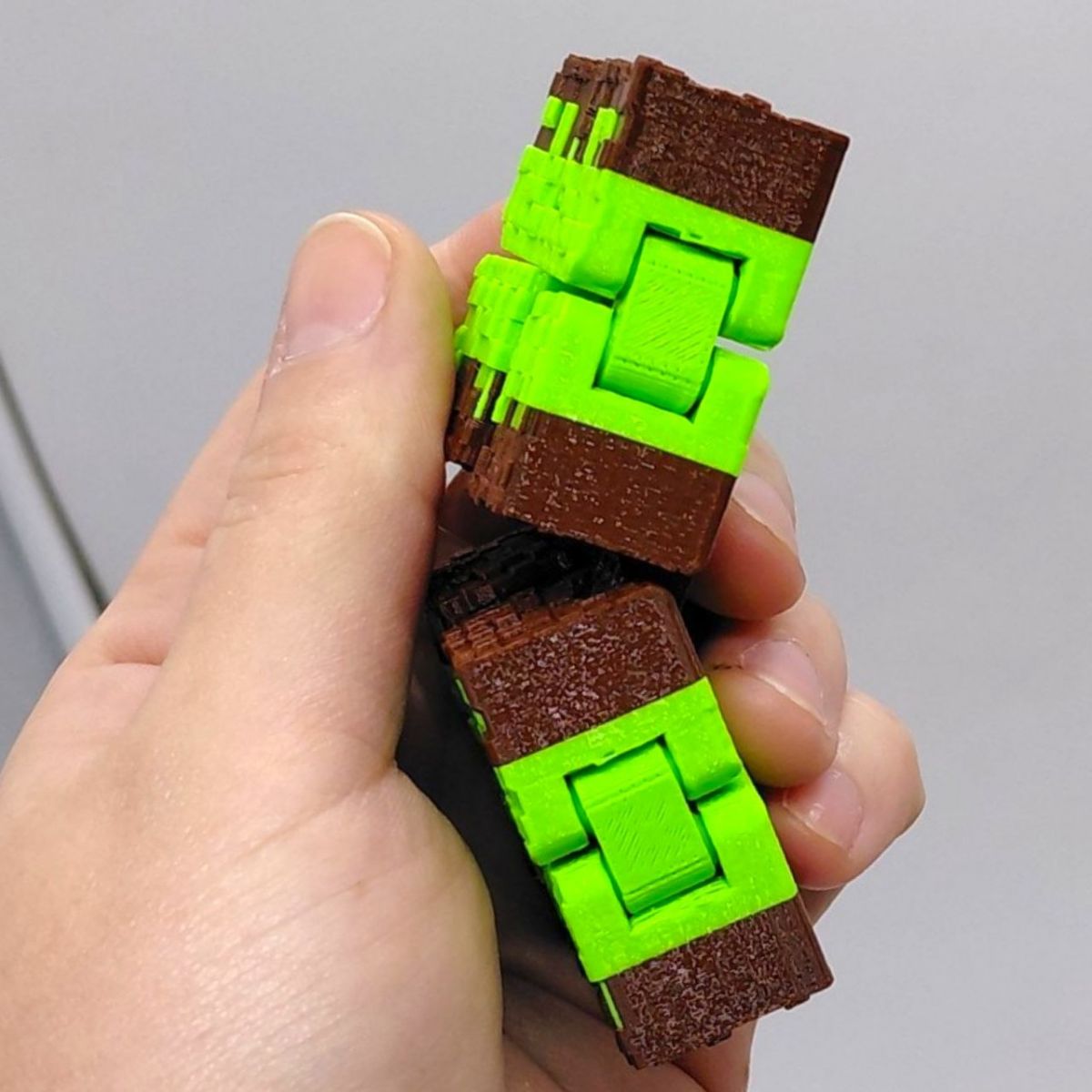 Антистрес "Куб нескінченності" (куби землі) 3d друк  фото 2