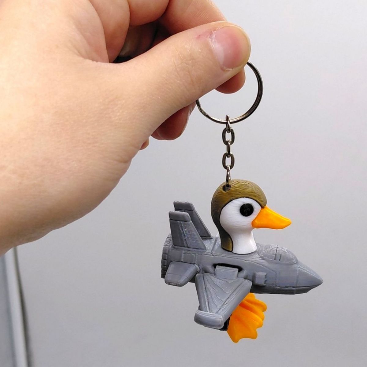 Брелок (3d печать) "БРЕЙНРОТ.  ГУСИНИ БОМБИНИ" МЭМ, 6 см  фото 2