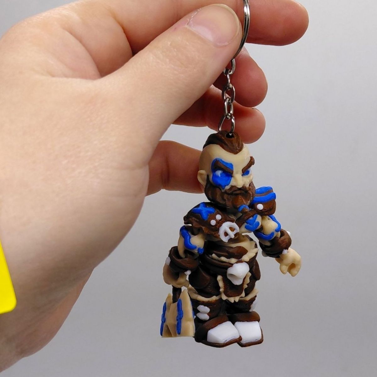 Брелок (3d печать) "БРАТЬ МАРИО: ДОНКЕЙ КОНГ", 7 см  фото 2